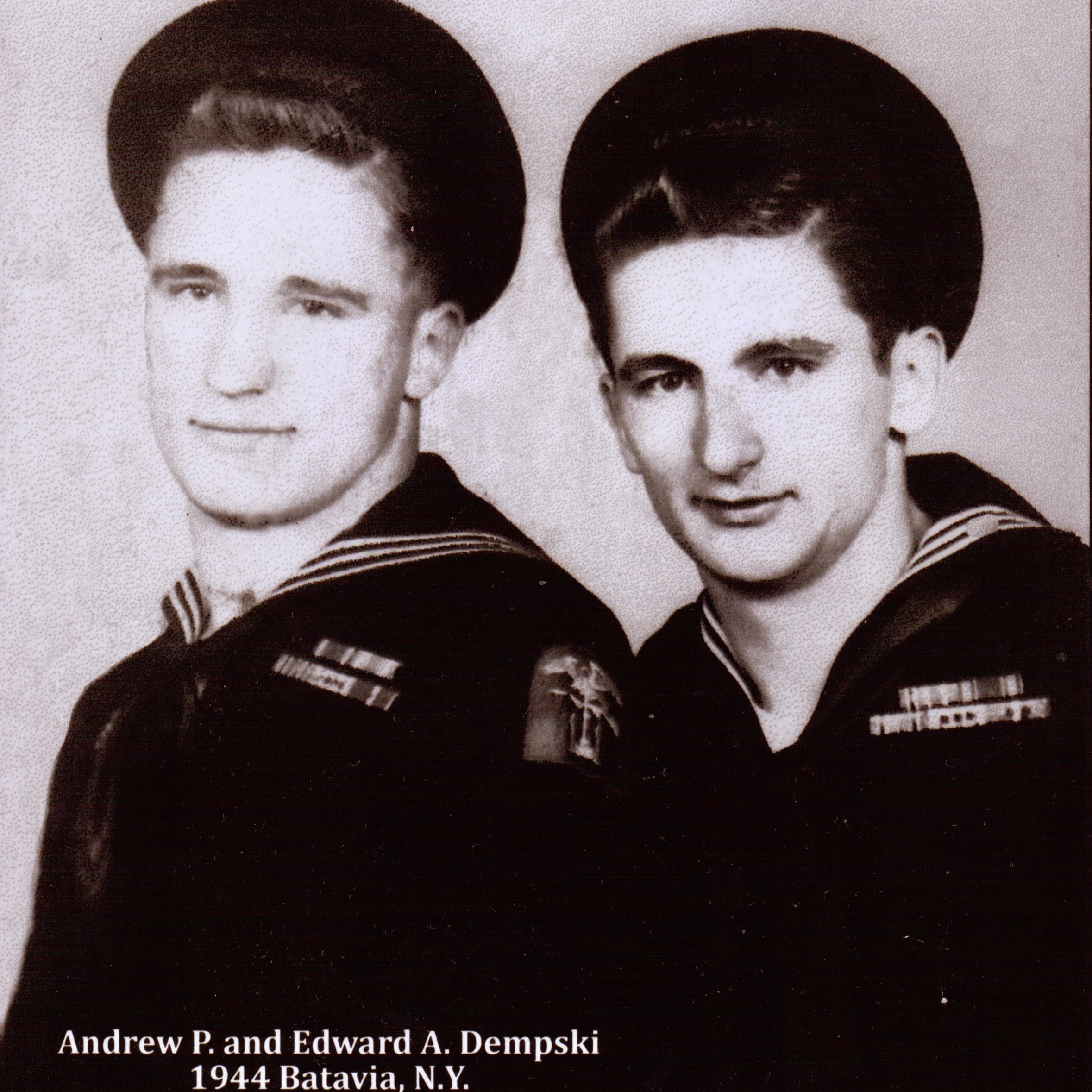 <i class="material-icons" data-template="memories-icon">chat_bubble</i><br/>Edward A Dempski, Navy, GM2<br/>Born 11/10/1922<br/>Passed on 5/26/2015<br/>Posted by: Kate Oyer<br/><div class='remember-wall-long-description'>We love you, Dziadzia.</div><a class='btn btn-primary btn-sm mt-2 remember-wall-toggle-long-description' onclick='initRememberWallToggleLongDescriptionBtn(this)'>Learn more</a>