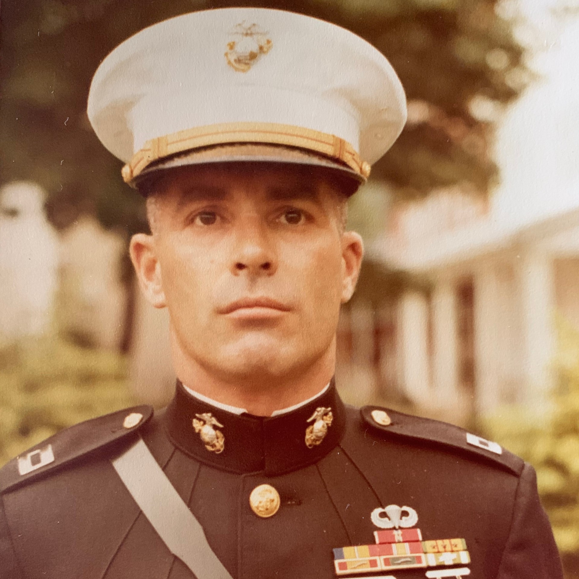 <i class="material-icons" data-template="memories-icon">chat_bubble</i><br/>William Wilson Green, Lt. Col.<br/>Born 11/11/1945<br/>Passed on 10/17/2020<br/>Posted by: In his own words (2010), USMC, Lt. Col. Green<br/><div class='remember-wall-long-description'>I think all Marines, officers and enlisted, remember the day they joined the Marine Corps, and all Marine officers remember their first day at Quantico. I joined the Marine Corps via the PLC Combined Program during my junior year of college in February, 1967. I still recall that strikingly dressed Marine captain approaching me in the student center stating with complete assuredness, “Are you Bill Green?” Immediately correcting my posture and sitting a little more erectly in my chair, I acknowledged with an uncertain sense of importance that I was indeed that man. He then looked squarely into my eyes and asked me if I'd like to lead forty-five men in combat in Vietnam. I think I was too afraid to say no, and well, the rest is history. Coming from a family of hard charging athletes and eagle scouts did little to mentally prepare me for my first day at Officer Candidate School. It seemed nothing was ever fast enough or good enough to please those seemingly insane instructors. The constant repetition of “hurry up,” bends and thrusts and pushups was the never ending scenario until finally, at last, taps. As I lay in my rack that first evening, I thought surely I would awake the next morning and all of this would have been nothing more than a wild dream gone insanely bad. Well, we all know how the next day and the next several weeks went, and in the end we all came out looking, feeling, and performing exactly as those instructors had planned, United States Marines.</div><a class='btn btn-primary btn-sm mt-2 remember-wall-toggle-long-description' onclick='initRememberWallToggleLongDescriptionBtn(this)'>Learn more</a>