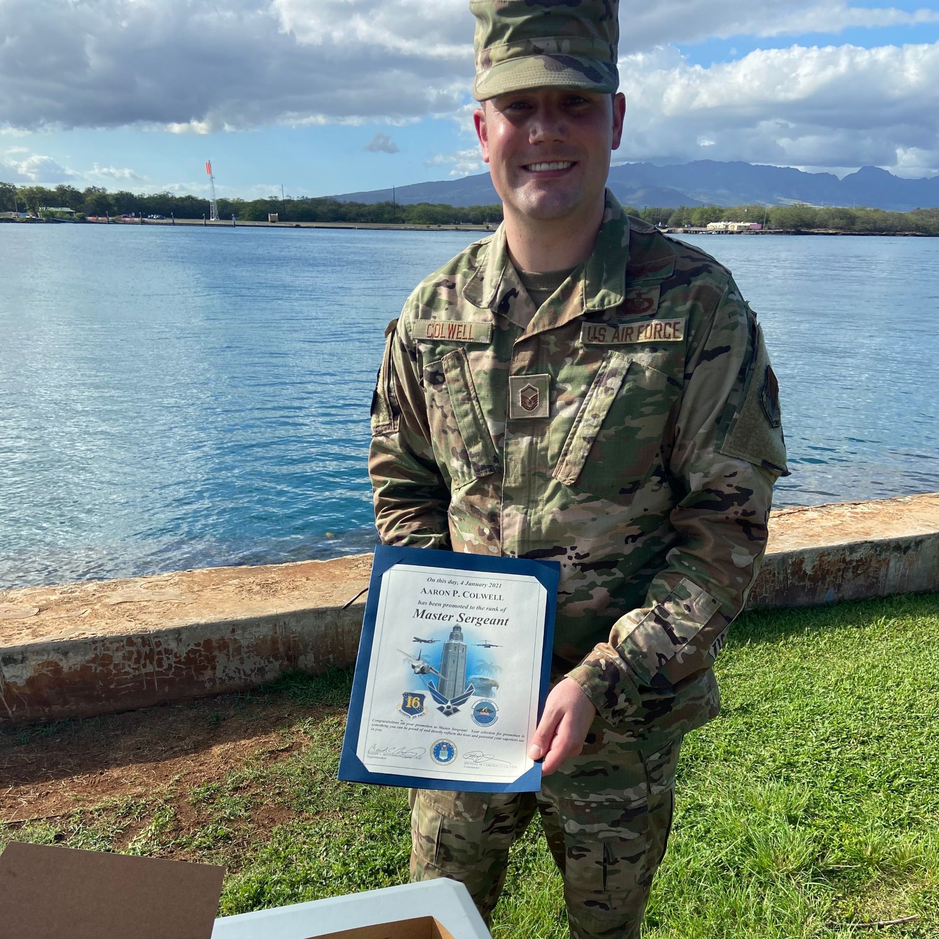 <i class="material-icons" data-template="memories-icon">chat_bubble</i><br/>Aaron Colwell, Air Force, MSGT<br/>Posted by: Marisa Colwell<br/><div class='remember-wall-long-description'>I love and miss you so much!</div><a class='btn btn-primary btn-sm mt-2 remember-wall-toggle-long-description' onclick='initRememberWallToggleLongDescriptionBtn(this)'>Learn more</a>