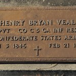 <i class="material-icons" data-template="memories-icon">chat_bubble</i><br/>Henry Bryan Veal, <br/><div class='remember-wall-long-description'>Henry Bryan Veal - Private - Co. C, 5th GA Infantry RES - Confederate States of America - June 3, 1846 - February 21, 1930 - Pleasant Springs United Methodist Church Cemetery, Washington County, GA</div><a class='btn btn-primary btn-sm mt-2 remember-wall-toggle-long-description' onclick='initRememberWallToggleLongDescriptionBtn(this)'>Learn more</a>