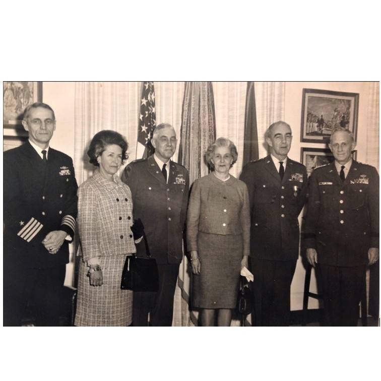 <i class="material-icons" data-template="memories-icon">chat_bubble</i><br/>Posted by: Polk family<br/><div class='remember-wall-long-description'>Three Polk brothers, Tom, Jack, Jimmy, plus sister Molly, and Jimmy's wife, Joey, all service accademy graduates, all WWII combat commanders, all career officers, all buried at Arlington. Duty, Honor, Country.</div><a class='btn btn-primary btn-sm mt-2 remember-wall-toggle-long-description' onclick='initRememberWallToggleLongDescriptionBtn(this)'>Learn more</a>