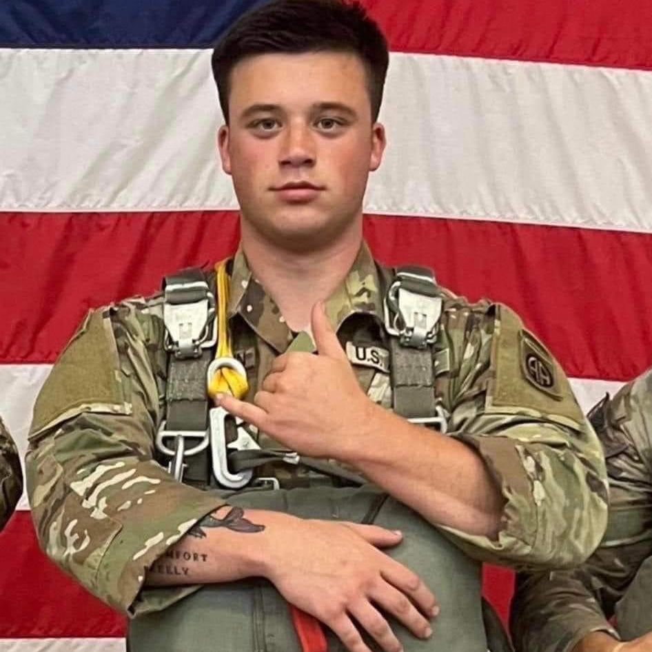 <i class="material-icons" data-template="memories-icon">chat_bubble</i><br/>Aaron Rathmann, Army, Specialist<br/>Posted by: Tish<br/><div class='remember-wall-long-description'>Aaron Rathmann, you will always be remembered not only for your service to our country but for the amazing person you were. You had the biggest heart (smile) and made us all laugh often. You took pride in our country and for that, we thank you. You were an avid car enthusiast and loved to swing people around the dance floor. You had so many that simply adored you. Protect us and Continue to watch over us from Heaven. Until we meet again sweet boy….God Speed! I love you so much!</div><a class='btn btn-primary btn-sm mt-2 remember-wall-toggle-long-description' onclick='initRememberWallToggleLongDescriptionBtn(this)'>Learn more</a>