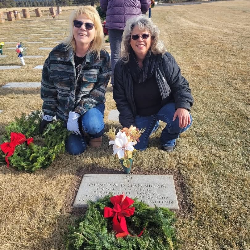 <i class="material-icons" data-template="memories-icon">chat_bubble</i><br/>Duncan Hannigan, CMSgt<br/>Born 1/19/1966<br/>Passed on 4/26/2017<br/>Posted by: Judy Dillman<br/><div class='remember-wall-long-description'>Duncan, you surely missed!</div><a class='btn btn-primary btn-sm mt-2 remember-wall-toggle-long-description' onclick='initRememberWallToggleLongDescriptionBtn(this)'>Learn more</a>