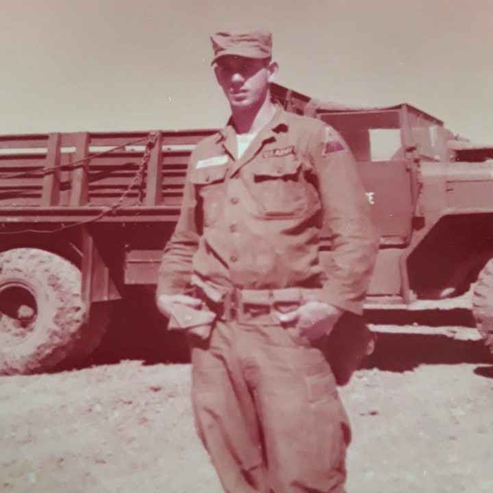 <i class="material-icons" data-template="memories-icon">chat_bubble</i><br/>John "Jack" Morley, Army, <br/>Posted by: Brian & Kelly<br/><div class='remember-wall-long-description'>Merry Christmas Dad!</div><a class='btn btn-primary btn-sm mt-2 remember-wall-toggle-long-description' onclick='initRememberWallToggleLongDescriptionBtn(this)'>Learn more</a>