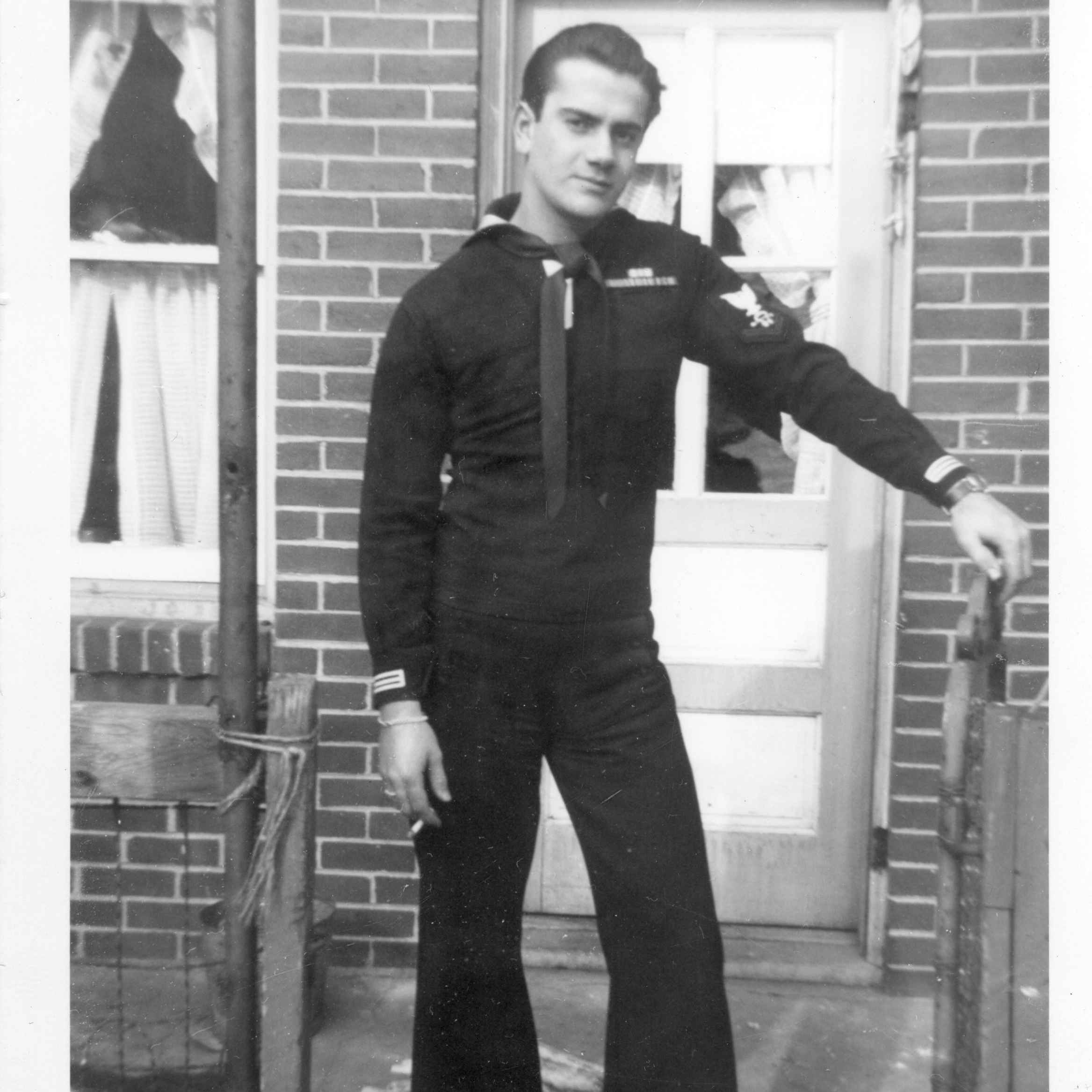 <i class="material-icons" data-template="memories-icon">chat_bubble</i><br/>Posted by: Daryl Johnson<br/><div class='remember-wall-long-description'>David B. Lombari, age 20 in 1944, on his wedding day.</div><a class='btn btn-primary btn-sm mt-2 remember-wall-toggle-long-description' onclick='initRememberWallToggleLongDescriptionBtn(this)'>Learn more</a>