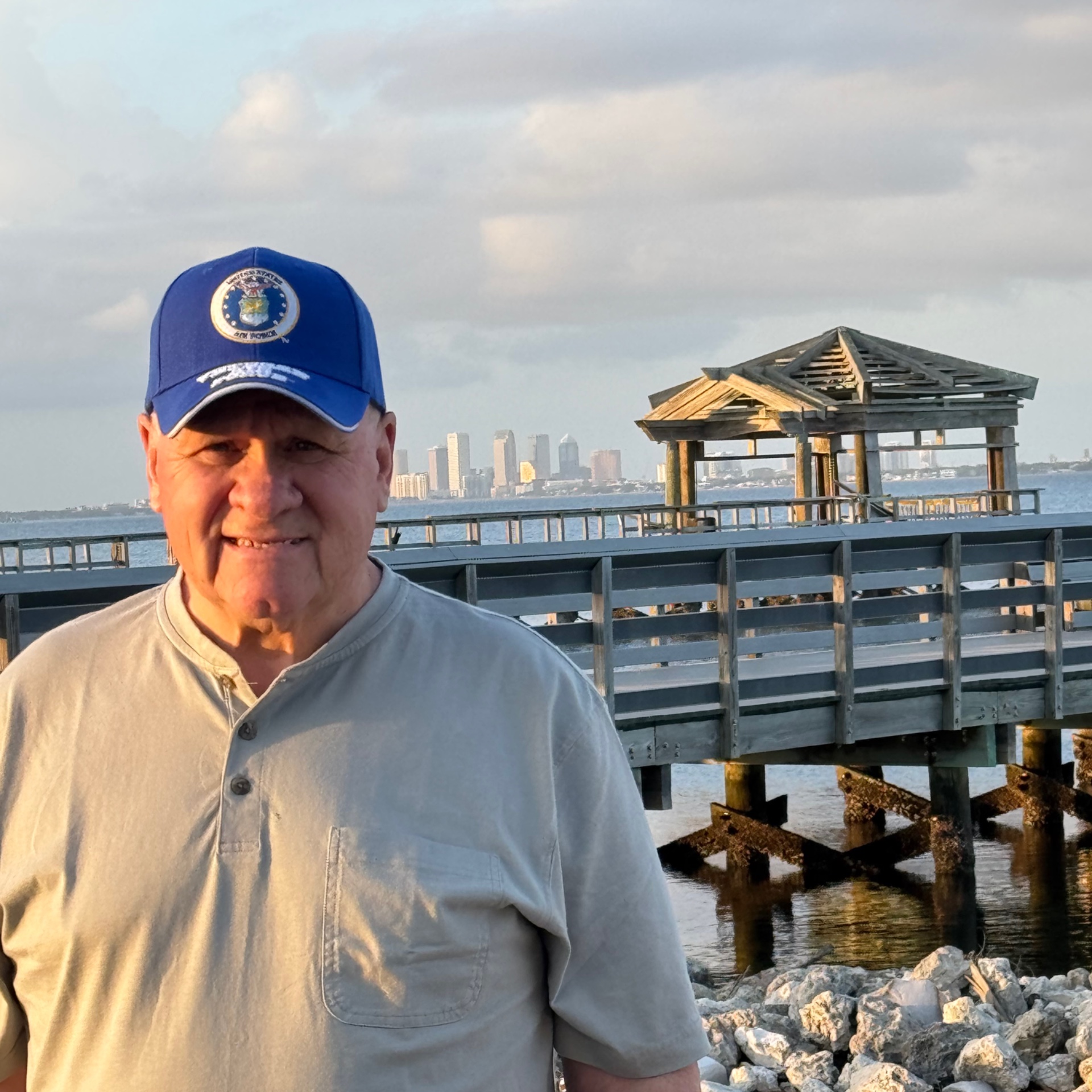 <i class="material-icons" data-template="memories-icon">chat_bubble</i><br/>Posted by: Marianne Drake<br/><div class='remember-wall-long-description'>Master Sargent Frederick Drake served in the Air Force at the CT Air National Guard for twenty years and worked full time in administration for ten years at Bradley Field in Windsor Locks.He died unexpectedly on May 14, 2025. He was a weekend warrior who marched in parades, participated in Air Guard events and wore his uniform proudly.He loved traveling around the country staying at military lodging while on vacation.He taught is family, especially his grandchildren,the importance of serving his country. He especially appreciated the kindness, respect and thanks he received when wearing his Air Force hats. We love you and miss you Pop Pop and know you are still “guarding” us every day.</div><a class='btn btn-primary btn-sm mt-2 remember-wall-toggle-long-description' onclick='initRememberWallToggleLongDescriptionBtn(this)'>Learn more</a>