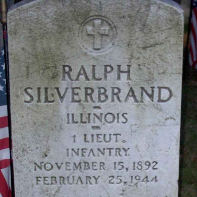 <i class="material-icons" data-template="memories-icon">chat_bubble</i><br/>Ralph Silverbrand, Army, 1st Lieutenant<br/>Posted by: Lauren Silverbrand Jessop<br/><div class='remember-wall-long-description'>In memory of my grandfather who fought in WWI.</div><a class='btn btn-primary btn-sm mt-2 remember-wall-toggle-long-description' onclick='initRememberWallToggleLongDescriptionBtn(this)'>Learn more</a>