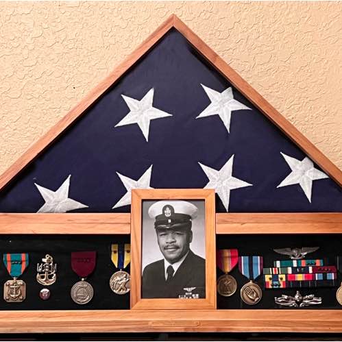 <i class="material-icons" data-template="memories-icon">chat_bubble</i><br/>John S. Jefferson, Navy, E7 Chief<br/>Posted by: Karen Y.Jefferson (wife)<br/><div class='remember-wall-long-description'>You were proud to serve your country, community and family making a positive impact on all.</div><a class='btn btn-primary btn-sm mt-2 remember-wall-toggle-long-description' onclick='initRememberWallToggleLongDescriptionBtn(this)'>Learn more</a>