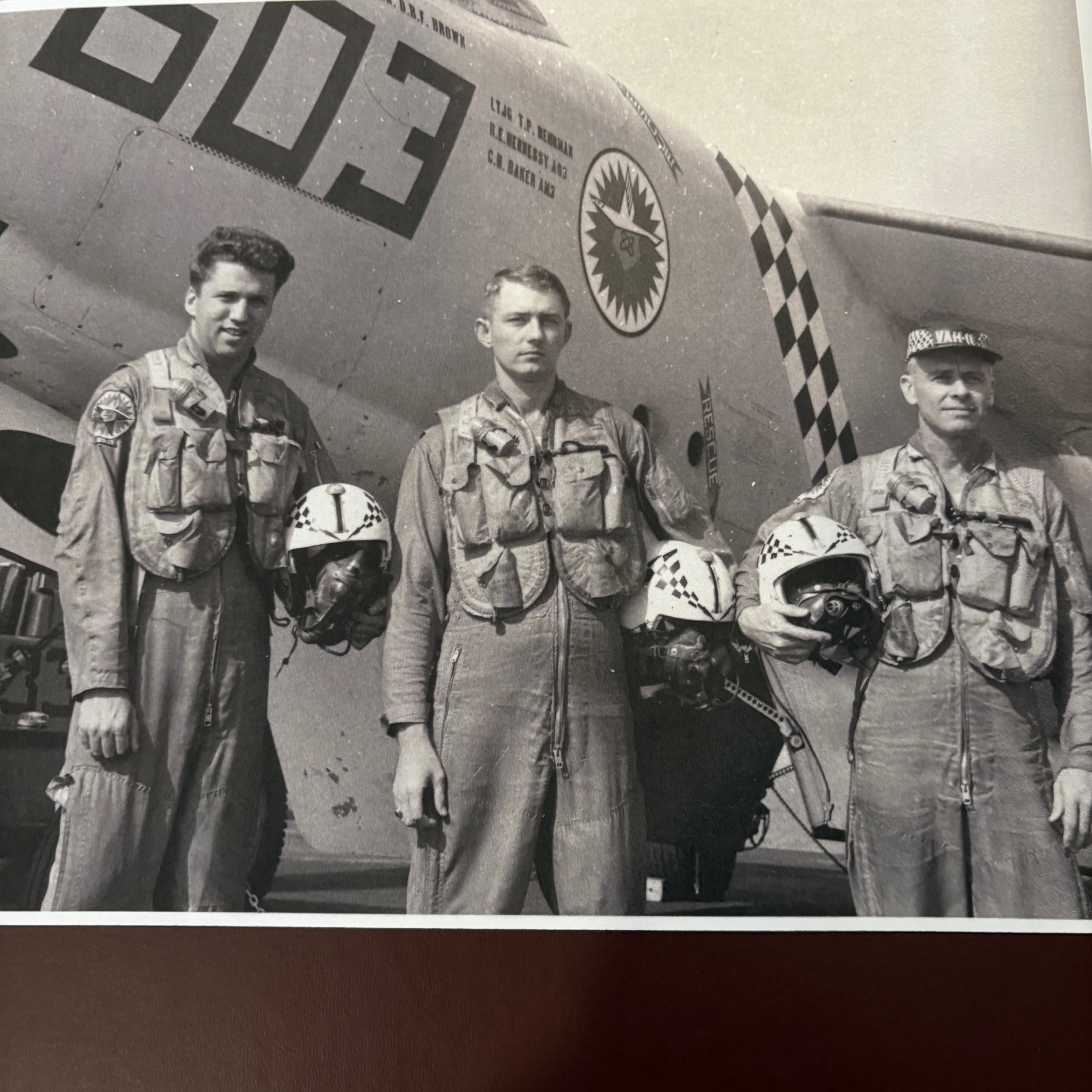 <i class="material-icons" data-template="memories-icon">chat_bubble</i><br/>Name Needed, <br/>Posted by: Dick Behrman<br/><div class='remember-wall-long-description'>Richard, Tom and DonaldVAH-11RIP</div><a class='btn btn-primary btn-sm mt-2 remember-wall-toggle-long-description' onclick='initRememberWallToggleLongDescriptionBtn(this)'>Learn more</a>