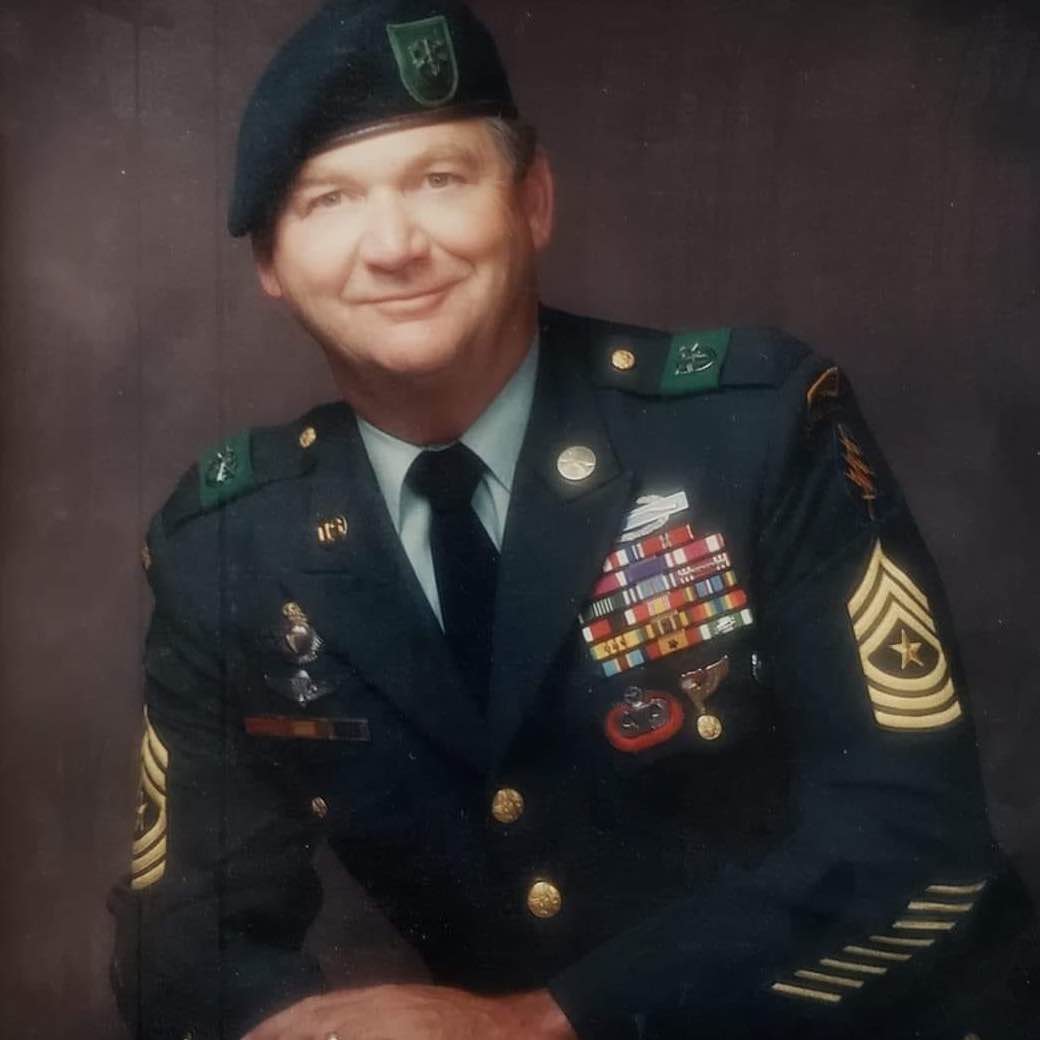 <i class="material-icons" data-template="memories-icon">chat_bubble</i><br/>Edward Trout, Army, E9<br/>Born 4/12/1941<br/>Passed on 10/1/2023<br/>Posted by: Susanne Trout<br/><div class='remember-wall-long-description'>Merry Christmas Daddy. I love you with all of my heart!</div><a class='btn btn-primary btn-sm mt-2 remember-wall-toggle-long-description' onclick='initRememberWallToggleLongDescriptionBtn(this)'>Learn more</a>
