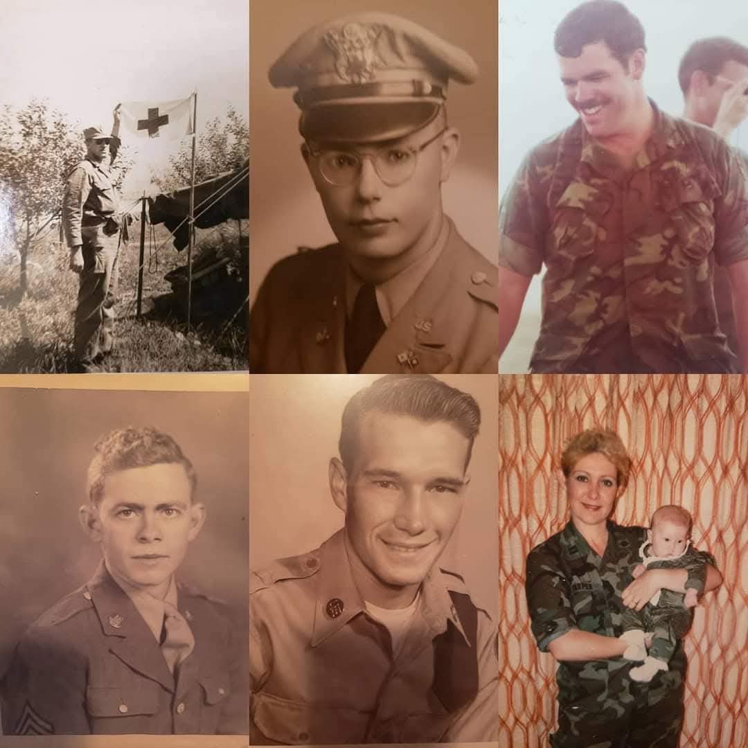 <i class="material-icons" data-template="memories-icon">chat_bubble</i><br/>Harper-Cooks-Miolla, Army, Enlisted and Officer<br/>Posted by: Janine Harper<br/><div class='remember-wall-long-description'>Thank you family for your Service and Sacrifice!The Cooke FamilyThe Harper FamilyThe Miolla Family</div><a class='btn btn-primary btn-sm mt-2 remember-wall-toggle-long-description' onclick='initRememberWallToggleLongDescriptionBtn(this)'>Learn more</a>