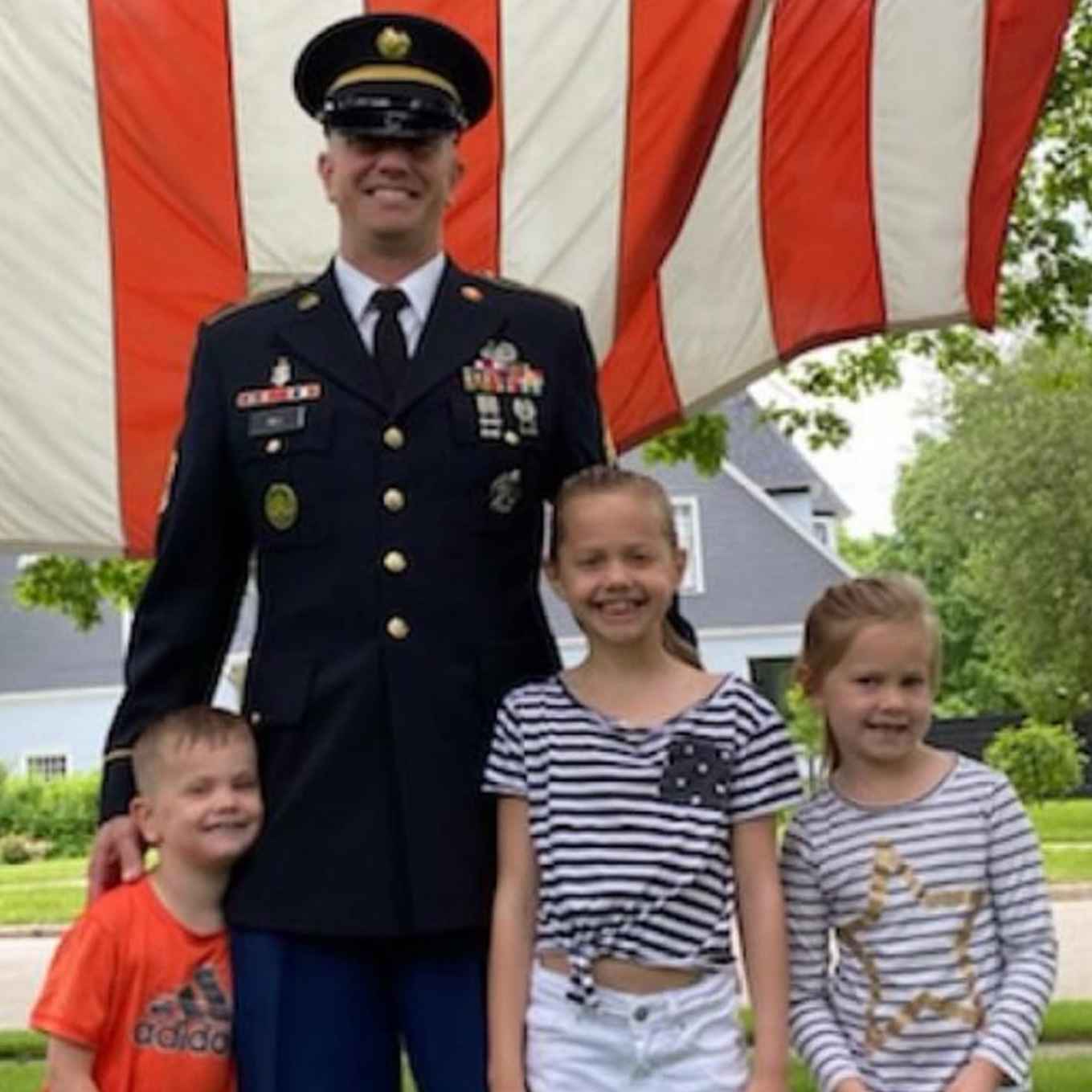 <i class="material-icons" data-template="memories-icon">chat_bubble</i><br/>Ryan Hill, Army, <br/>Posted by: Guy and Mary Davis<br/><div class='remember-wall-long-description'>We lost Ryan just this year. He was my Godson, and his absence will be felt by his family (including 2 daughters and a son) this year. He was currently stationed in the Chicago area, but had served 2 tours overseas, as well as Hawaii, Minnesota and Kentucky. He was a medic.</div><a class='btn btn-primary btn-sm mt-2 remember-wall-toggle-long-description' onclick='initRememberWallToggleLongDescriptionBtn(this)'>Learn more</a>