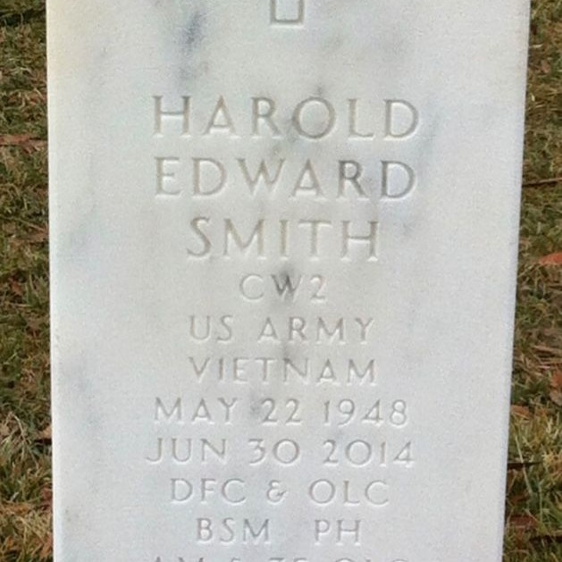 <i class="material-icons" data-template="memories-icon">chat_bubble</i><br/>Harold E. Smith, Army, CW2<br/>Born 5/22/1948<br/>Passed on 6/14/2014<br/>Posted by: Ghostriders<br/><div class='remember-wall-long-description'>"Itty Bitty" demonstrated courage and dignity..</div><a class='btn btn-primary btn-sm mt-2 remember-wall-toggle-long-description' onclick='initRememberWallToggleLongDescriptionBtn(this)'>Learn more</a>