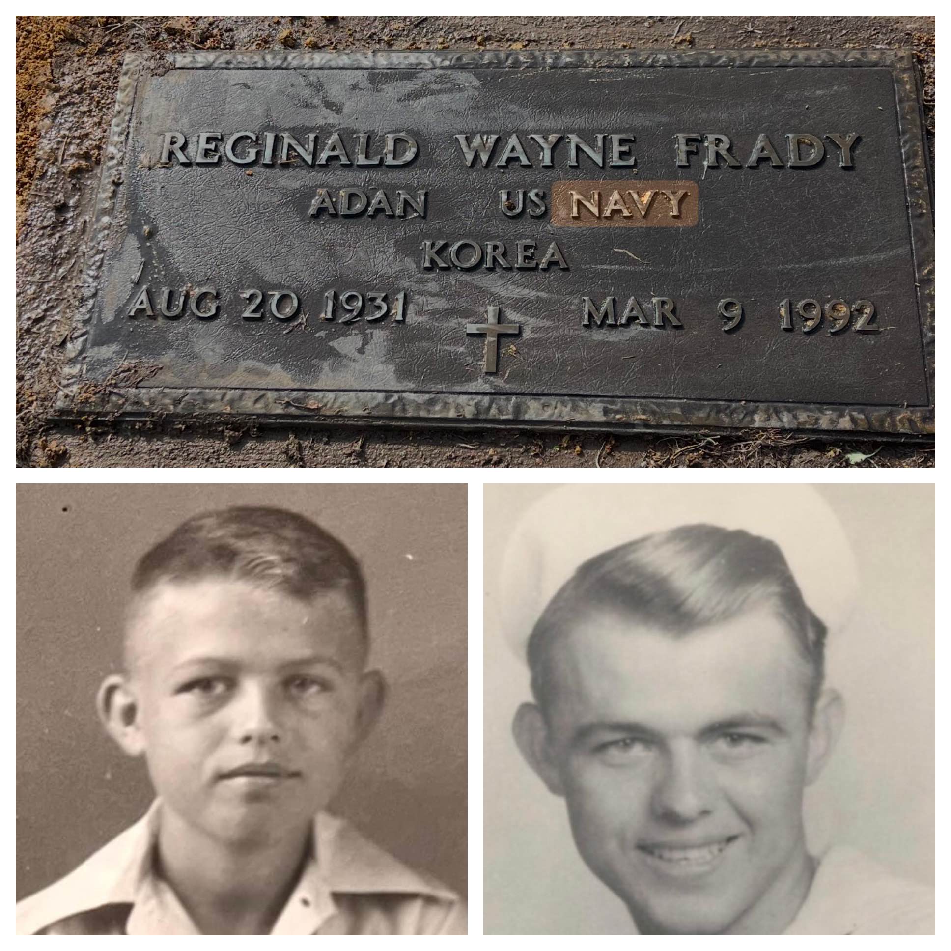 <i class="material-icons" data-template="memories-icon">chat_bubble</i><br/>Reginald Wayne Frady, Navy, <br/>Posted by: Randi Castanuela<br/><div class='remember-wall-long-description'>Thank you Daddy</div><a class='btn btn-primary btn-sm mt-2 remember-wall-toggle-long-description' onclick='initRememberWallToggleLongDescriptionBtn(this)'>Learn more</a>