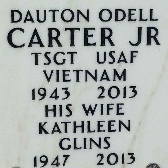 <i class="material-icons" data-template="memories-icon">chat_bubble</i><br/>Dauton Odell Carter, Jr., Air Force, E8<br/>Posted by: Erin Carter<br/><div class='remember-wall-long-description'>We miss you!</div><a class='btn btn-primary btn-sm mt-2 remember-wall-toggle-long-description' onclick='initRememberWallToggleLongDescriptionBtn(this)'>Learn more</a>