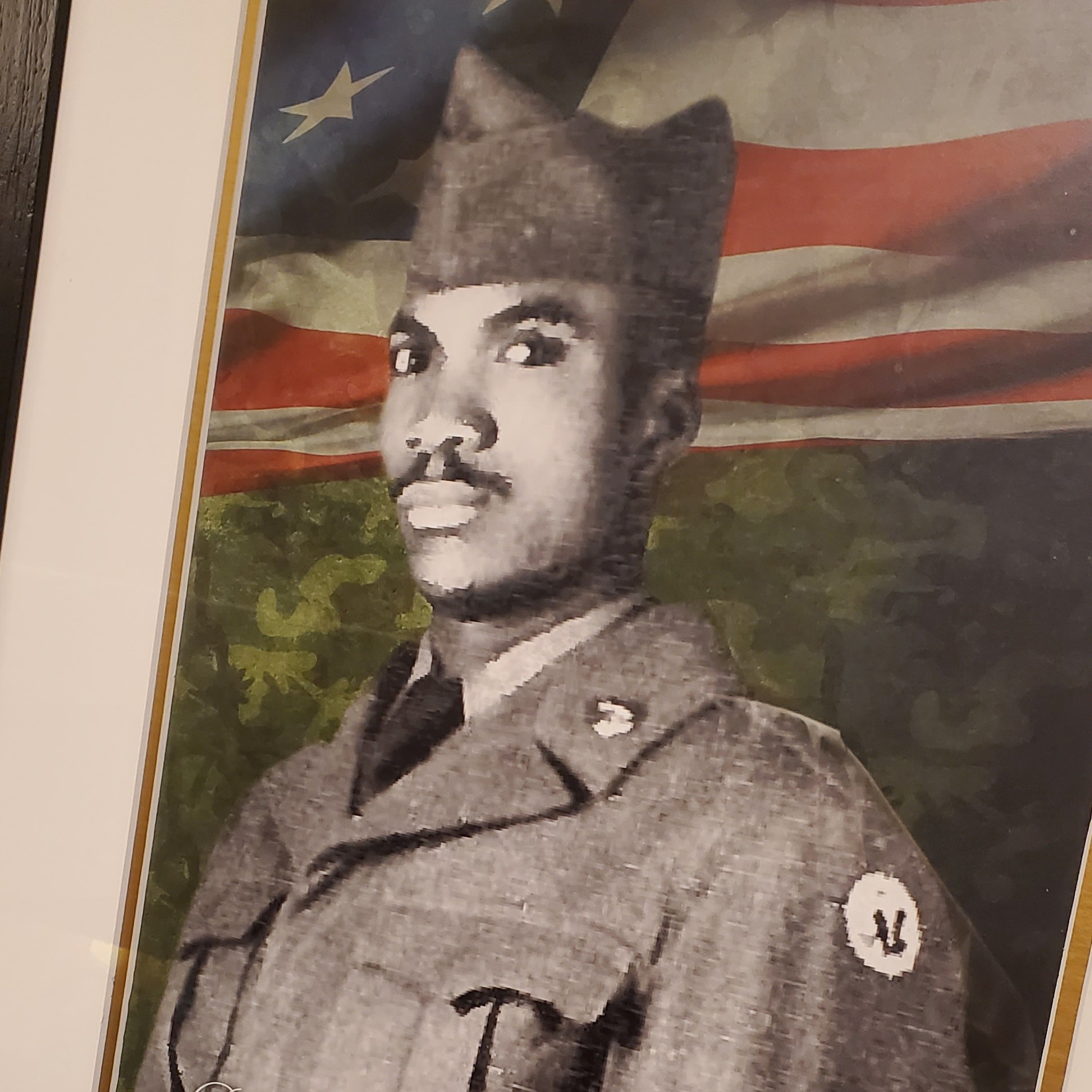 <i class="material-icons" data-template="memories-icon">chat_bubble</i><br/>Posted by: ANN GOSA<br/><div class='remember-wall-long-description'>Because HE was There, I am HERE.. BOTH of US SERVED and RETIRED. ??????????</div><a class='btn btn-primary btn-sm mt-2 remember-wall-toggle-long-description' onclick='initRememberWallToggleLongDescriptionBtn(this)'>Learn more</a>