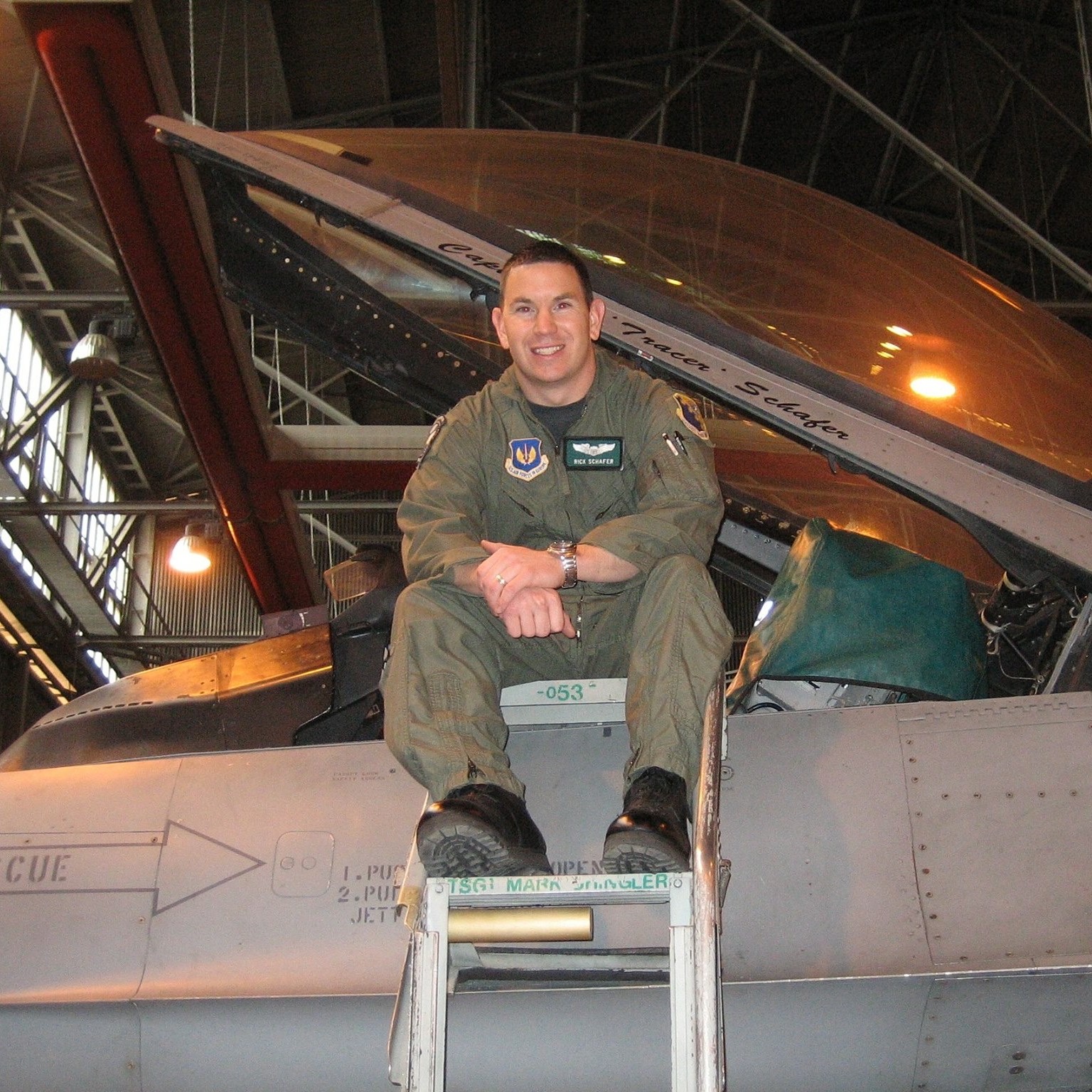 <i class="material-icons" data-template="memories-icon">chat_bubble</i><br/>Richard W. Schafer III, Air Force, Major<br/>Born 10/30/1978<br/>Passed on 8/31/2014<br/>Posted by: Ashley Schafer<br/><div class='remember-wall-long-description'>Love and miss our hero. Always carrying him with us.</div><a class='btn btn-primary btn-sm mt-2 remember-wall-toggle-long-description' onclick='initRememberWallToggleLongDescriptionBtn(this)'>Learn more</a>
