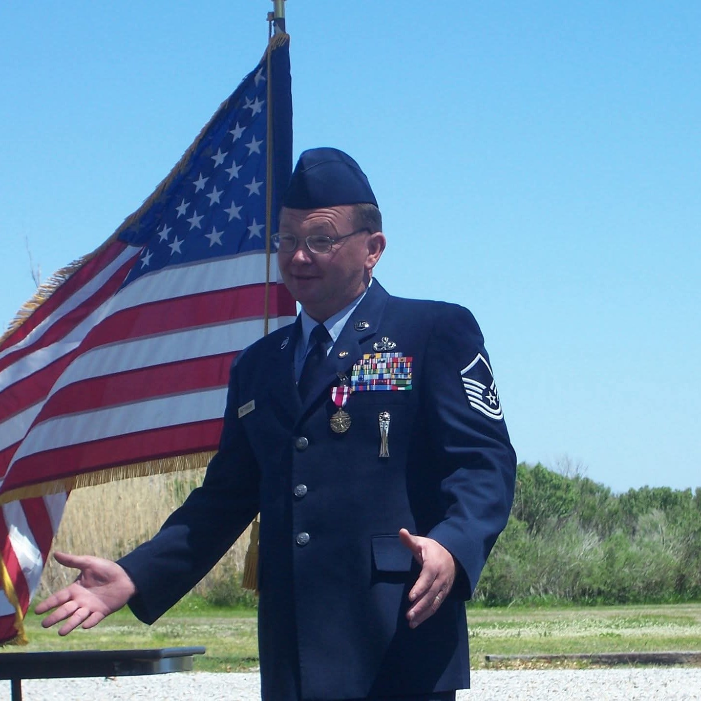 <i class="material-icons" data-template="memories-icon">chat_bubble</i><br/>Johnnie Patterson, Air Force, MSG <br/>Born 11/5/1962<br/>Passed on 10/12/2025<br/>Posted by: Angela Fitchue Patterson<br/><div class='remember-wall-long-description'>Ammo for life. We love and miss you.</div><a class='btn btn-primary btn-sm mt-2 remember-wall-toggle-long-description' onclick='initRememberWallToggleLongDescriptionBtn(this)'>Learn more</a>