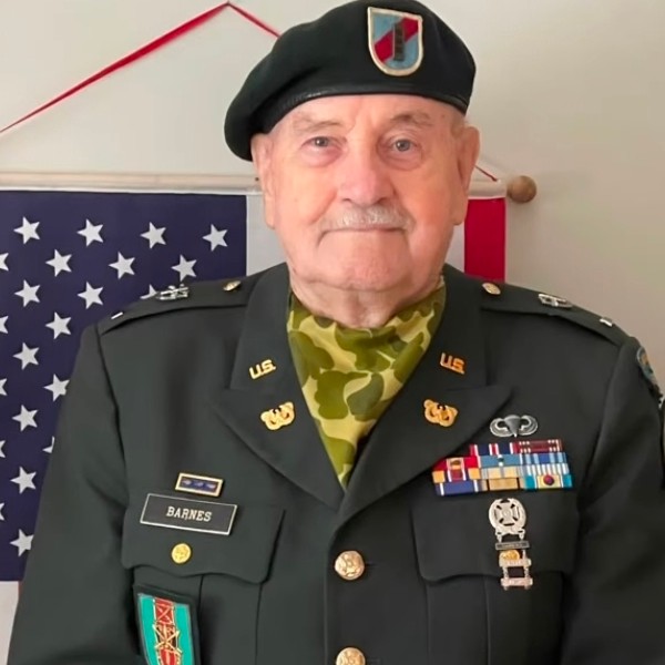 <i class="material-icons" data-template="memories-icon">chat_bubble</i><br/>Dale Leroy Barnes, Army, Special Forces Green Beret<br/>Posted by: The Snyder Family<br/><div class='remember-wall-long-description'>Dale Leroy BarnesBorn August 22 1931Deceased November 10 2025He was a man whom loved and honored his country .Serving the United States Army Special Forces Korean War and recieved Green Beret . He was highly involved in his community and had a big heart for love of good citizens. He was proud to serve his country. Thank you for your friendship and caring heart. Merry Christmas With Love Cecil Snyder Jr and our entire family.</div><a class='btn btn-primary btn-sm mt-2 remember-wall-toggle-long-description' onclick='initRememberWallToggleLongDescriptionBtn(this)'>Learn more</a>