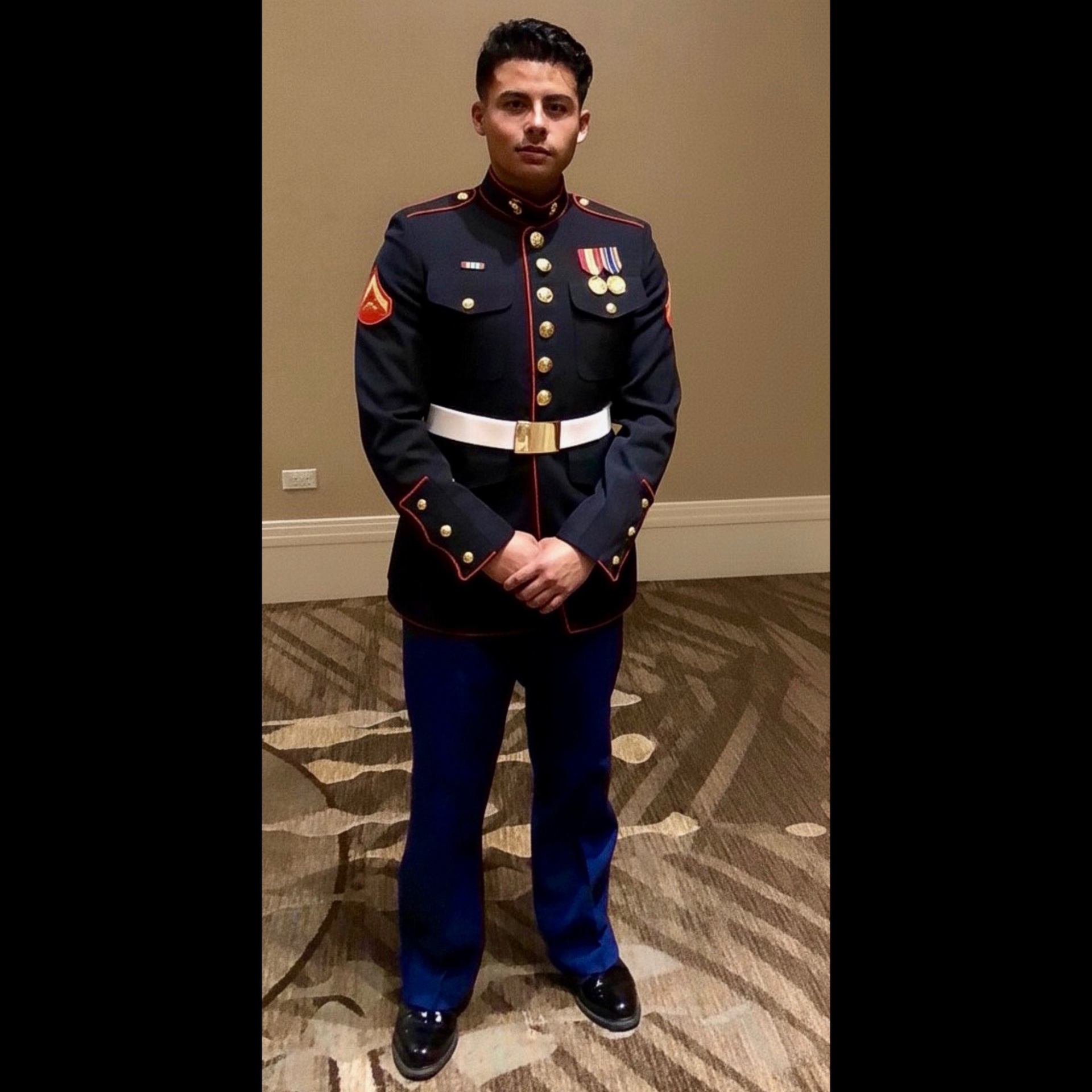 <i class="material-icons" data-template="memories-icon">chat_bubble</i><br/>Jesus Gonzalez, Marine Corps, LCPL<br/>Born 2/23/1997<br/>Passed on 7/10/2022<br/>Posted by: Fabiola Gonzalez<br/><div class='remember-wall-long-description'>"A HERO NEVER TRULY DIES UNTIL THE LAST TIME THEIR NAME IS SPOKEN. CONTINUE TO HONOR THEM AND THEY WILL LIVE ON FOREVER.”
-KOREY SHAEFER“UN HEROE NUNCA MUERE POR COMPLETO HASTA QUE SU NOMBRE SE PRONUNCIA POR ULTIMA VEZ. SIGAMOS HONRANDOLOS Y VIVIRAN PARA SIEMPRE.”-KOREY SHAEFER</div><a class='btn btn-primary btn-sm mt-2 remember-wall-toggle-long-description' onclick='initRememberWallToggleLongDescriptionBtn(this)'>Learn more</a>