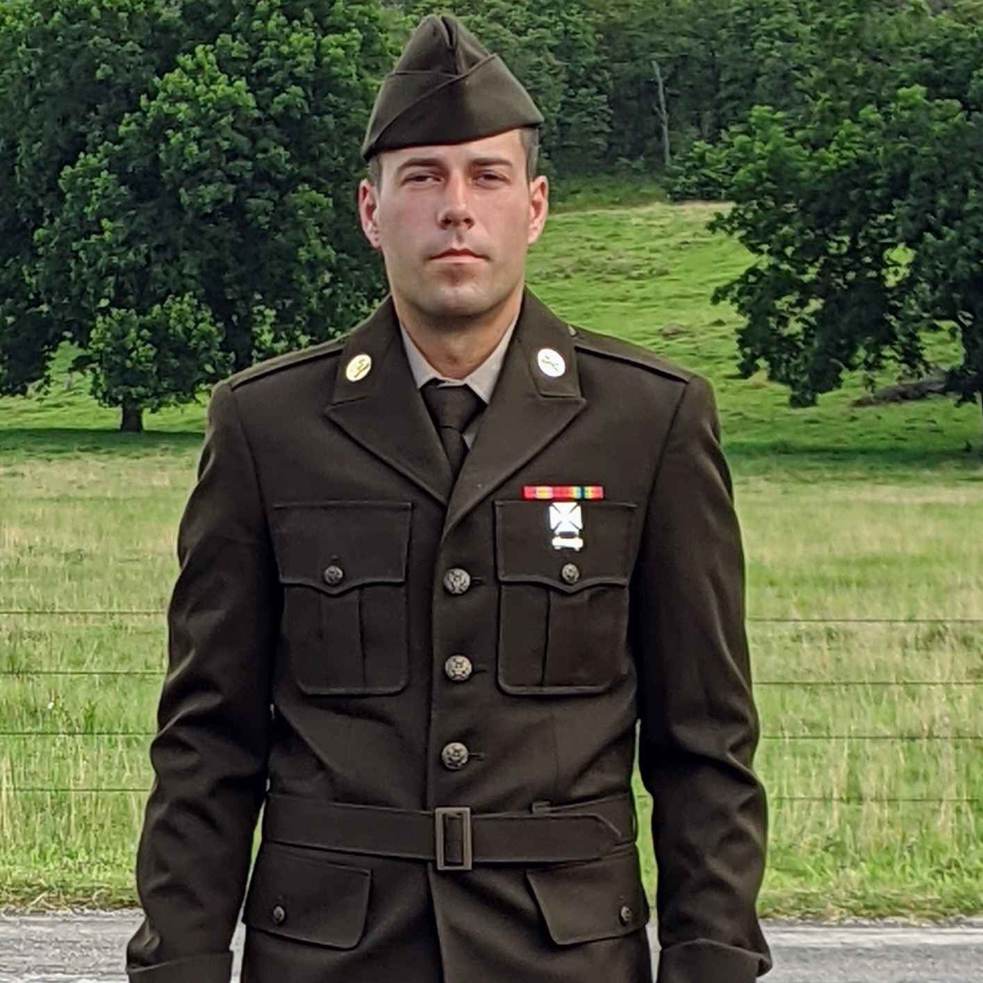 <i class="material-icons" data-template="memories-icon">chat_bubble</i><br/>Justin Lambillotte, Army, PFC<br/>Born 2/14/1996<br/>Passed on 12/23/2022<br/>Posted by: Michelle Atkins<br/><div class='remember-wall-long-description'>We're so proud of you. You are loved and missed so much!</div><a class='btn btn-primary btn-sm mt-2 remember-wall-toggle-long-description' onclick='initRememberWallToggleLongDescriptionBtn(this)'>Learn more</a>