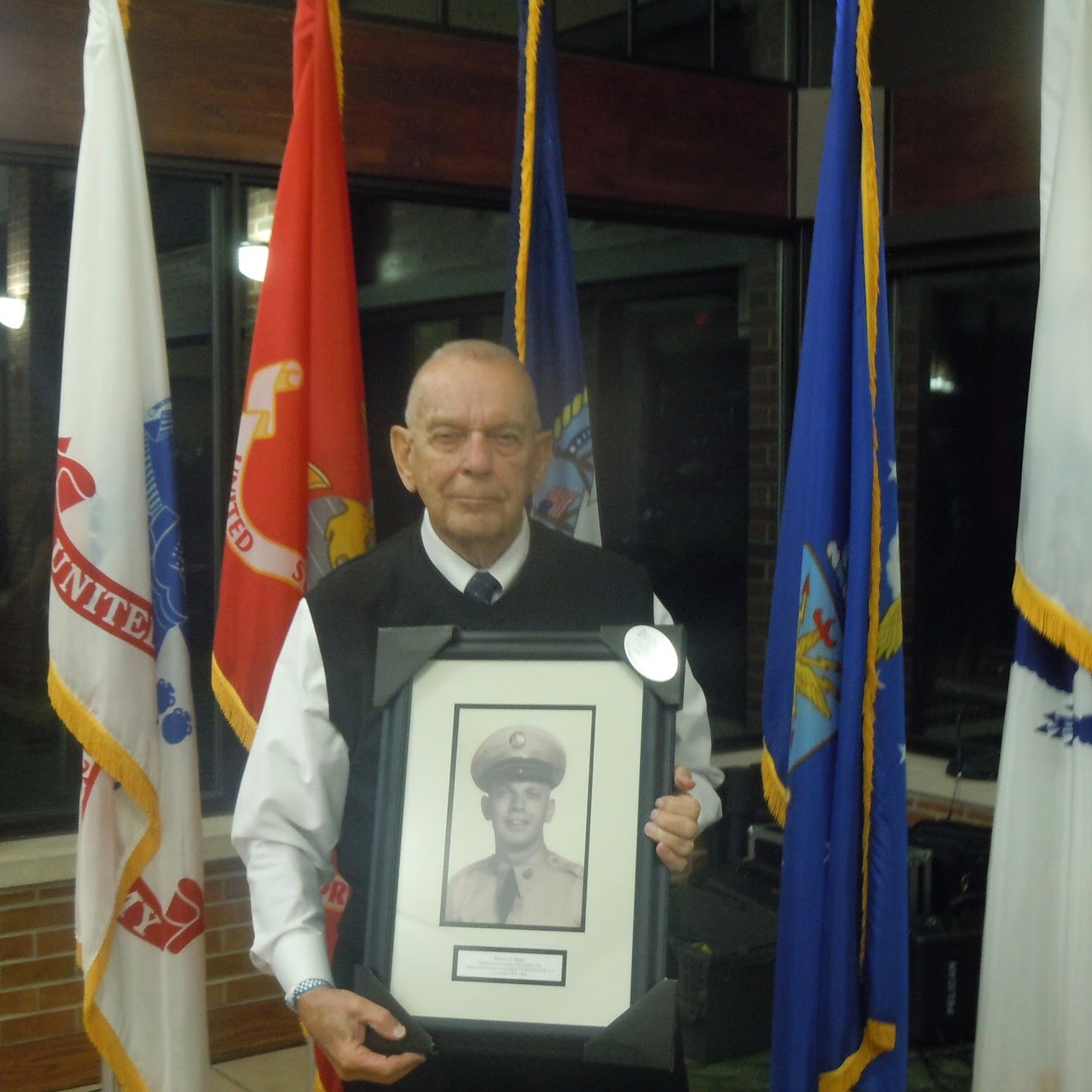 <i class="material-icons" data-template="memories-icon">chat_bubble</i><br/>Warren G. Hoger, Army, SP4<br/>Posted by: Joanne Hoger<br/><div class='remember-wall-long-description'>1954-1956 With a young wife and baby daughter at home, Warren was drafted, he proudly served and received an honorable discharge. He loved his country, the flat, and the military.</div><a class='btn btn-primary btn-sm mt-2 remember-wall-toggle-long-description' onclick='initRememberWallToggleLongDescriptionBtn(this)'>Learn more</a>