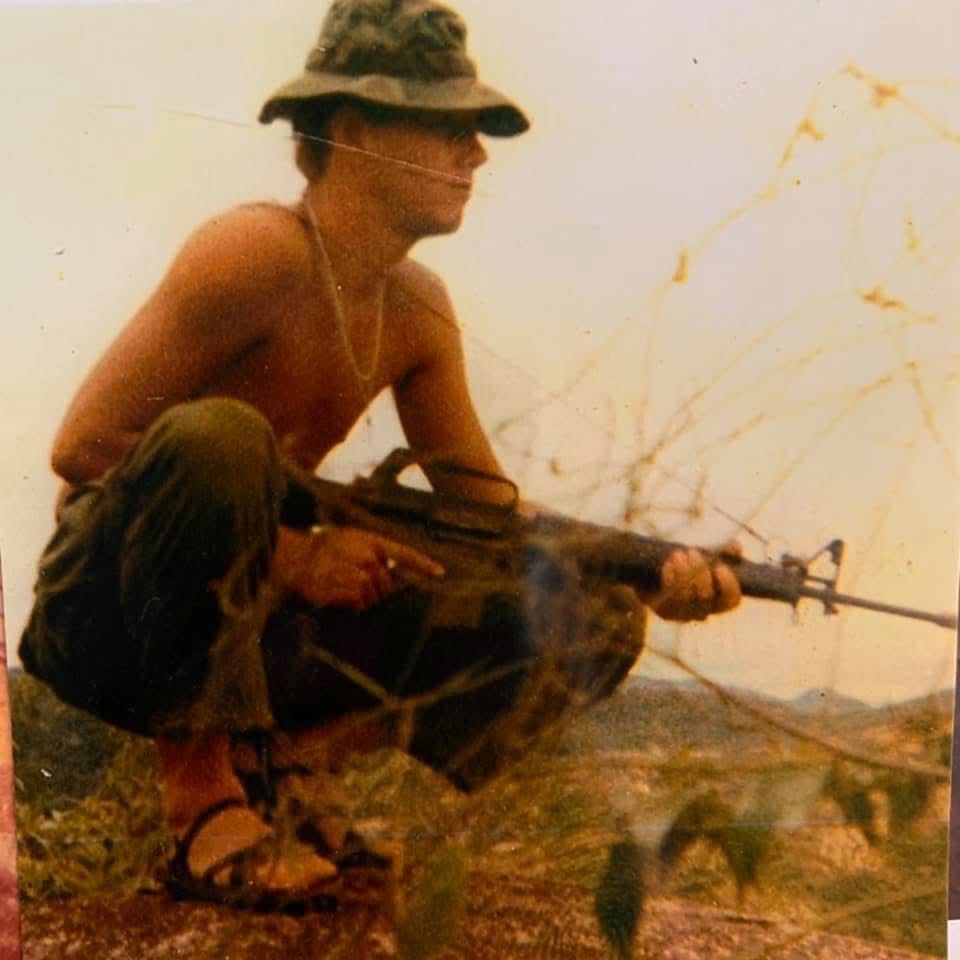 <i class="material-icons" data-template="memories-icon">chat_bubble</i><br/>Evon Pope, Army, SP4<br/>Posted by: Lindsay Hood<br/><div class='remember-wall-long-description'>A brave soldier, loving dad and devoted Grandaddy. We love and miss you endlessly!</div><a class='btn btn-primary btn-sm mt-2 remember-wall-toggle-long-description' onclick='initRememberWallToggleLongDescriptionBtn(this)'>Learn more</a>