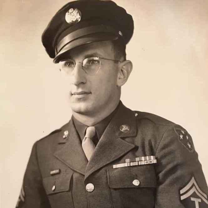 <i class="material-icons" data-template="memories-icon">chat_bubble</i><br/>Posted by: Willard J Shank<br/><div class='remember-wall-long-description'>My grandpa ("Jack"), a WWII Army vet in the 164th Medical Division, and I were very close until his death October 12, 2000. The rumor is he was so strong in his prime, he could crush an iron can in his hand. Pearl Harbor Day took place on his birthday. Love and miss him greatly.</div><a class='btn btn-primary btn-sm mt-2 remember-wall-toggle-long-description' onclick='initRememberWallToggleLongDescriptionBtn(this)'>Learn more</a>