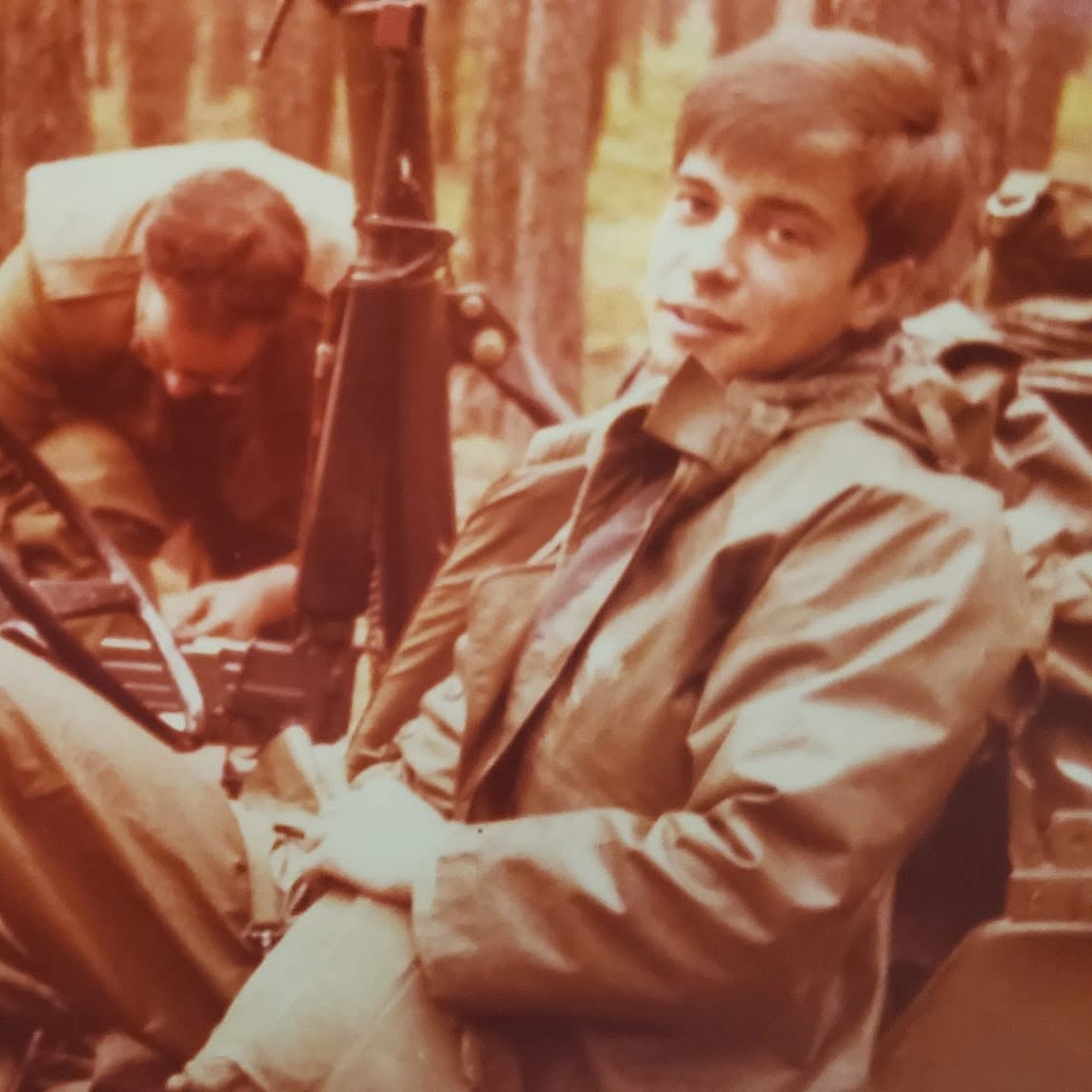 <i class="material-icons" data-template="memories-icon">chat_bubble</i><br/>Kenneth R. Craig, Army, Specialist 4th Class<br/>Posted by: Kaitlin Craig Ferguson<br/><div class='remember-wall-long-description'>Remembering my dad, a proud south side Chicagoan, who passed away in 2022. He served as a Military Police Officer in Germany, earning the Good Conduct Medal. My deep gratitude goes out to him, my PaPa, and all veterans for their sacrifice and dedication to our safety. Sending love and thanks to my family in uniform and all who serve.</div><a class='btn btn-primary btn-sm mt-2 remember-wall-toggle-long-description' onclick='initRememberWallToggleLongDescriptionBtn(this)'>Learn more</a>