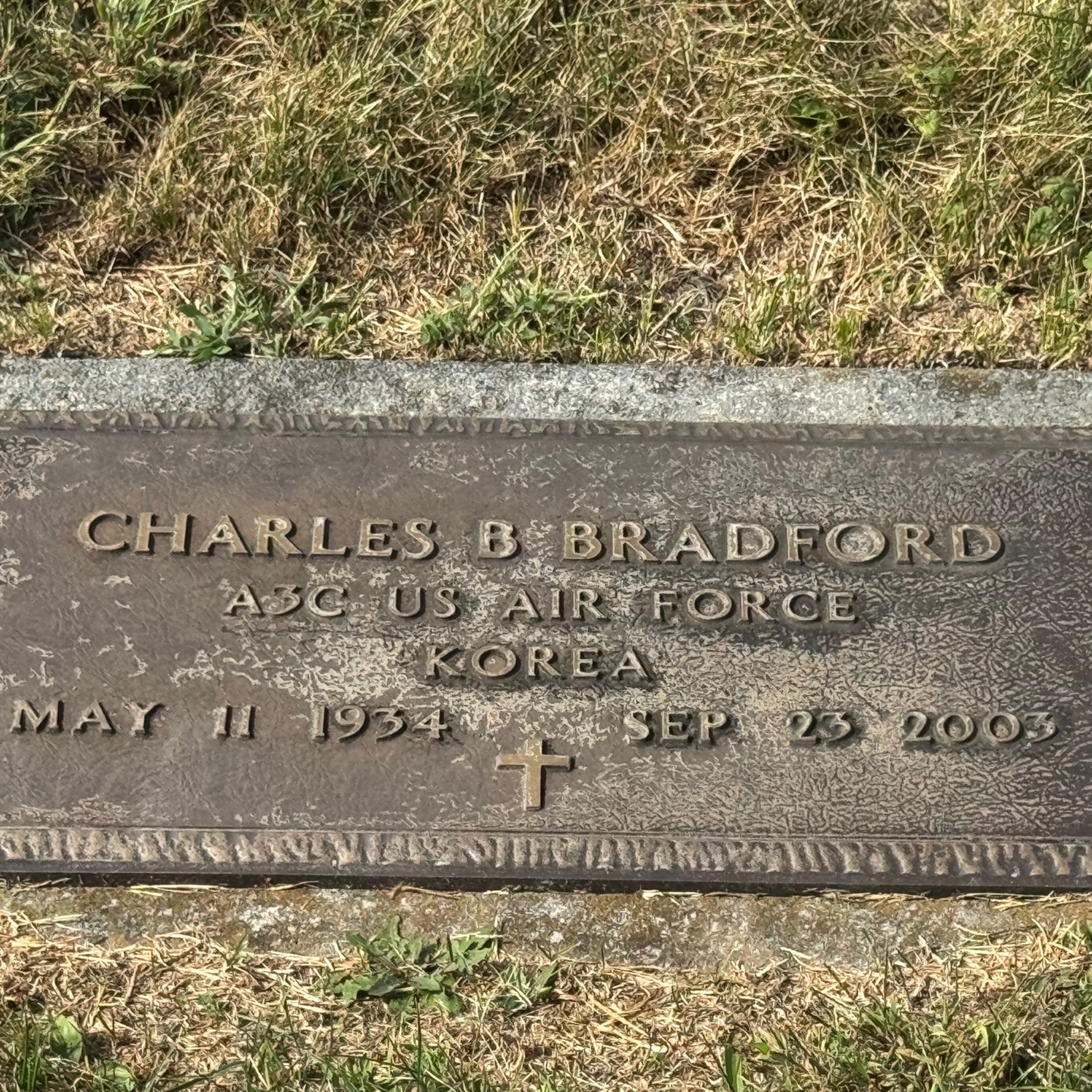 <i class="material-icons" data-template="memories-icon">chat_bubble</i><br/>Charles B. Bradford, Air Force, A3C<br/>Posted by: Family<br/><div class='remember-wall-long-description'>We love and miss you pops. You have always been our hero and raise your kids to always strive for excellence. You are missed every day.</div><a class='btn btn-primary btn-sm mt-2 remember-wall-toggle-long-description' onclick='initRememberWallToggleLongDescriptionBtn(this)'>Learn more</a>