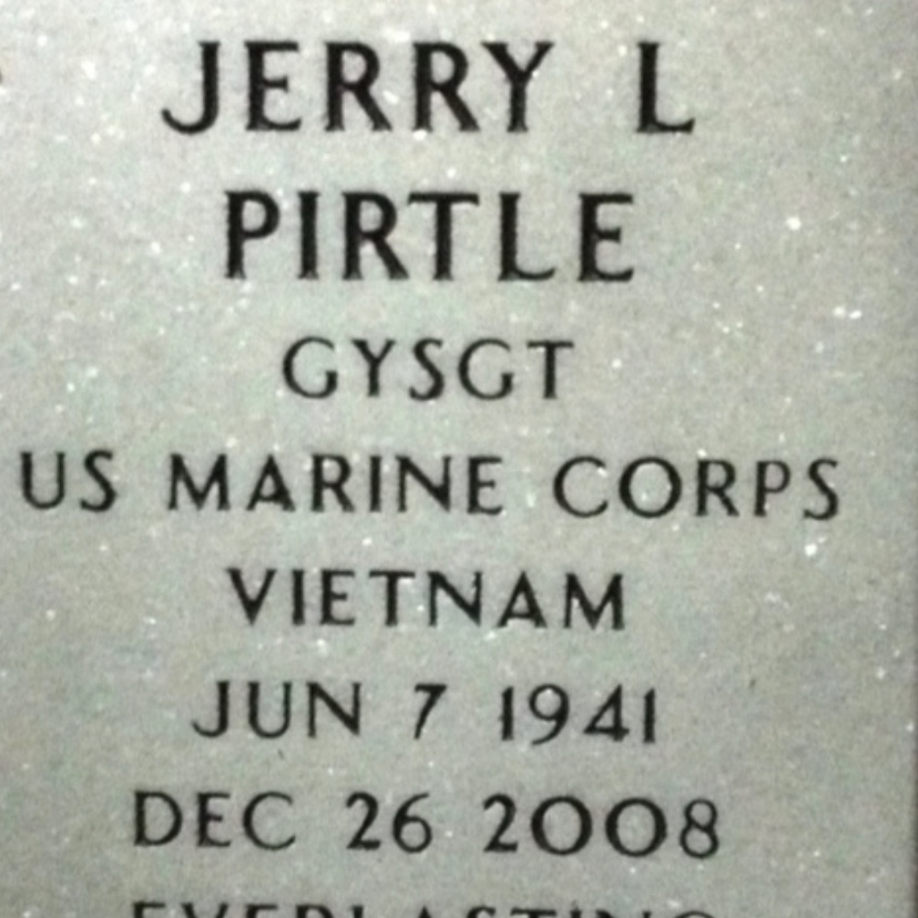 <i class="material-icons" data-template="memories-icon">chat_bubble</i><br/>Jerry Pirtle, Marine Corps, E-7<br/>Born 6/7/1941<br/>Passed on 12/26/2008<br/>Posted by: Lori Pirtle<br/><div class='remember-wall-long-description'>In honor of Jerry Pirtle and his wife, Arlene Pirtle, whom was interned with him on November 17th 2025</div><a class='btn btn-primary btn-sm mt-2 remember-wall-toggle-long-description' onclick='initRememberWallToggleLongDescriptionBtn(this)'>Learn more</a>