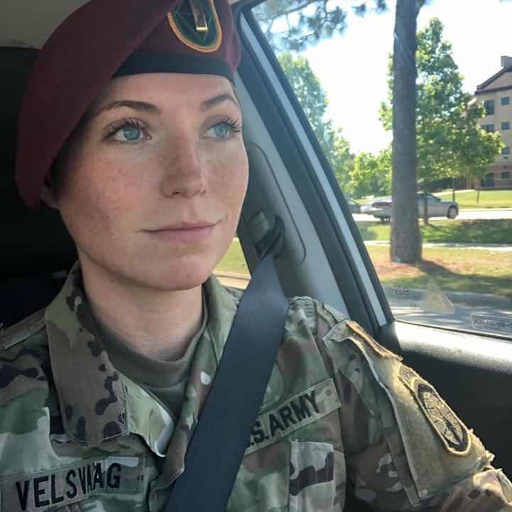 <i class="material-icons" data-template="memories-icon">chat_bubble</i><br/>Kaitlyn Velsvaag, Army, 2 LT<br/>Born 4/9/1995<br/>Passed on 1/27/2019<br/>Posted by: Kirsten George (Velsvaag)<br/><div class='remember-wall-long-description'>Today I honor my sister and best friend, gone nearly seven years. Wreaths Across America helps keep her memory alive, and for that I’m grateful. We remember you and miss you more than words can describe. You are truly one of a kind.</div><a class='btn btn-primary btn-sm mt-2 remember-wall-toggle-long-description' onclick='initRememberWallToggleLongDescriptionBtn(this)'>Learn more</a>
