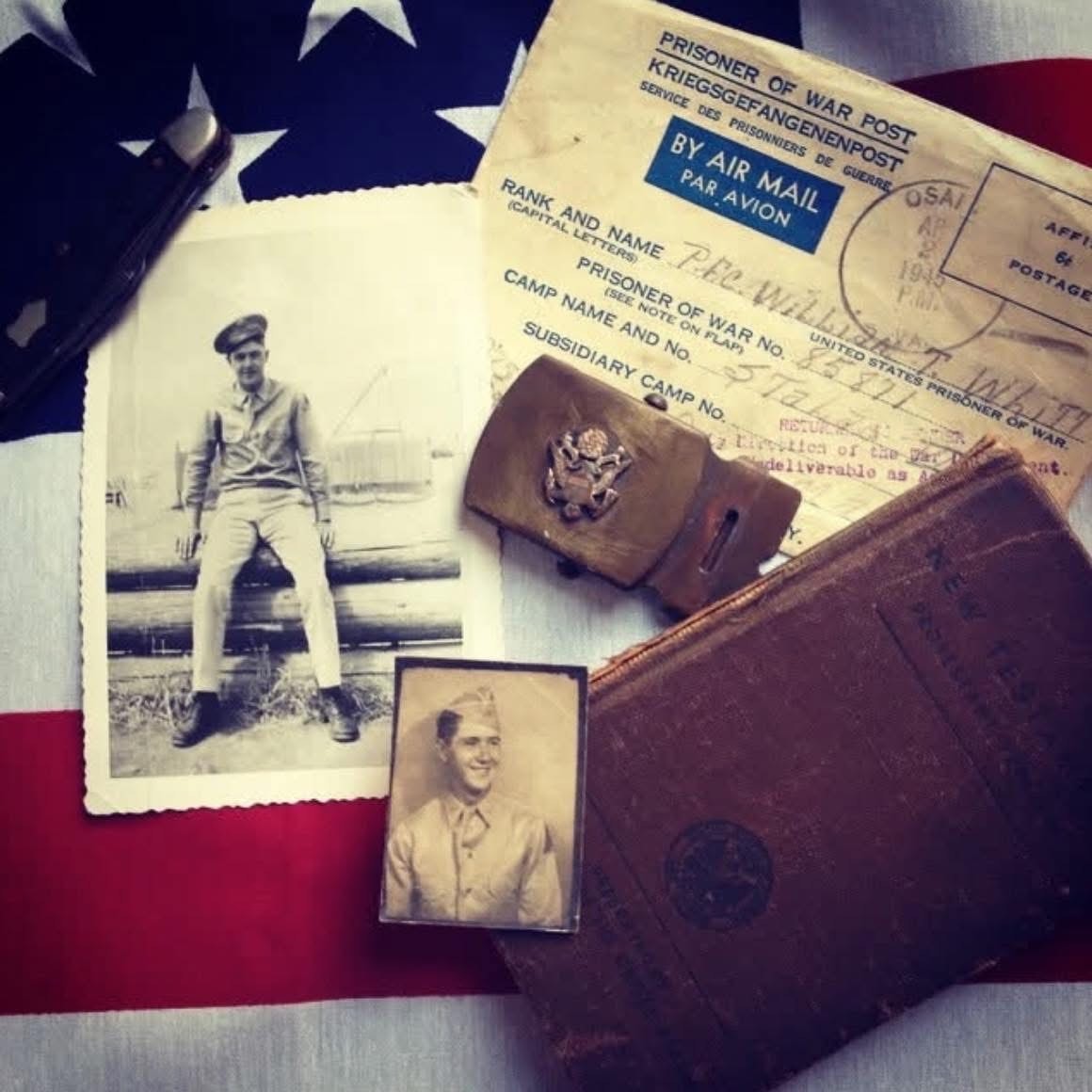 <i class="material-icons" data-template="memories-icon">chat_bubble</i><br/>William T. Whitt, Army, PFC<br/>Posted by: Amanda Vest<br/><div class='remember-wall-long-description'>PFC/CPL William T. Whitt, of the 35th Infantry Division, was captured on August 21, 1944 at the age of 22. He spent the next 9 months in Stalag XII A as a P.O.W. Out of the nine men captured, PFC Whitt was the only survivor. Upon his Honorable discharge as a Corporal in 1945, Mr. Whitt worked as a coal miner and a shipbuilder, further supporting the country he loved.</div><a class='btn btn-primary btn-sm mt-2 remember-wall-toggle-long-description' onclick='initRememberWallToggleLongDescriptionBtn(this)'>Learn more</a>