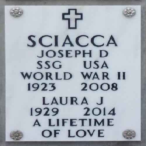 <i class="material-icons" data-template="memories-icon">chat_bubble</i><br/>LAURA JEAN SCIACCA, Army, Staff Sergeant<br/>Born 6/4/1929<br/>Passed on 2/10/2014<br/>Posted by: ~TMC, Jr. & Family<br/><div class='remember-wall-long-description'>LAURA JEAN PACH SCIACCA**ARTISTIC LIFETIME of LOVE**</div><a class='btn btn-primary btn-sm mt-2 remember-wall-toggle-long-description' onclick='initRememberWallToggleLongDescriptionBtn(this)'>Learn more</a>